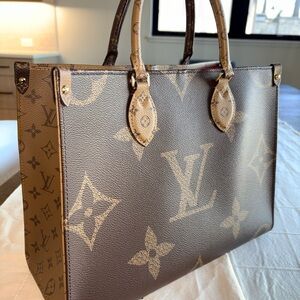 Louis Vuitton Classic Brown Monogram Tote